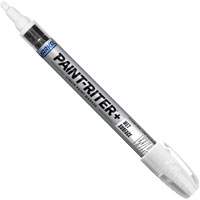 Marqueur &agrave; peinture pour surfaces humides Paint-Riter+, Liquide, Blanc - Markal 096930