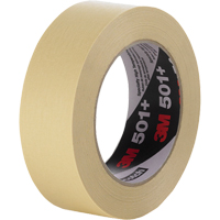 Ruban-cache pour temp&eacute;rature &eacute;lev&eacute;e 501+, 18 mm (3/4") x 55 m (180'), Havane - 3M 501+18X55-TAN
