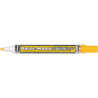 Brite-Mark&reg; RoughNeck Marker, Liquid, Yellow - Dykem 84204