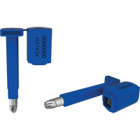 Scell&eacute;s de haute s&eacute;curit&eacute; Locktainer, 3-1/4", M&eacute;tal, Scell&eacute; &agrave; boulon - Universeal MAGNUM-L-BLUE