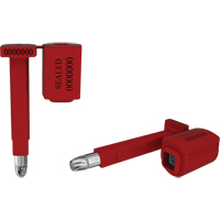 Scell&eacute;s de haute s&eacute;curit&eacute; Locktainer, 3-1/4", M&eacute;tal, Scell&eacute; &agrave; boulon - Universeal MAGNUM-L-RED