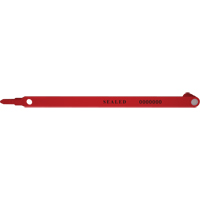 Scell&eacute;s de s&eacute;curit&eacute; uniFreight, 7-3/4", Plastique, Scell&eacute; pour camion - Universeal UFR-TS RED