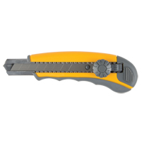 Couteau ATK900, 18 mm, Acier au carbone, Robuste, Prise en Plastique - Outils Aurora 