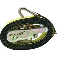 Tendeurs d'arrimage &agrave; cliquet, Crochet en J, 2" , 16' , Charge d'utilisation max. 10 000 lb - Campbell RS2160101I