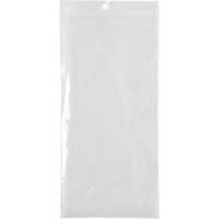 Sacs en poly, Refermable, 8" x 4", 2 mils - KLETON 