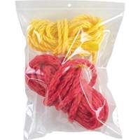 Sacs en poly, Refermable, 10" x 8", 2 mils - KLETON 
