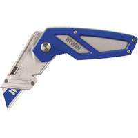 Couteau utilitaire pliant FK 100, 22 mm lame, poign&eacute;e en M&eacute;tal - Irwin 1858318
