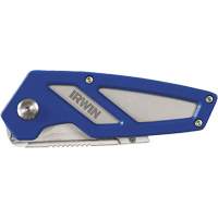 Couteau utilitaire pliant FK 100, 22 mm lame, poign&eacute;e en M&eacute;tal - Irwin 1858318