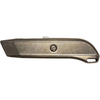 Multisafe Knife Semi Automatic Retractable, 19 mm, Stainless Steel, Metal Handle - Martor 8152.19 (UNPAINTED)