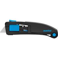 Couteau enti&egrave;rement autor&eacute;tractable Maxisafe, 16 mm, Acier inoxydable, Prise en Plastique - Martor 10130610.02