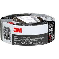 DT8 All-Purpose Duct Tape, 8 mils, Silver, 48 mm (2") x 55 m (180') - 3M DT8-48X55-SL