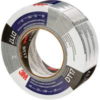 DT17 Super-Duty Duct Tape, 17 mils, Black, 48 mm (2") x 32 m (105') - 3M DT17-48X32-BK