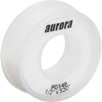 Ruban d'&eacute;tanch&eacute;it&eacute; en T&eacute;flon, 520" lo x 1/2" la, Blanc - Outils Aurora 