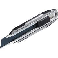 Couteau autoverrouillable, 18 mm, Acier au carbone, Robuste, Prise en Aluminium - Olfa 1135530