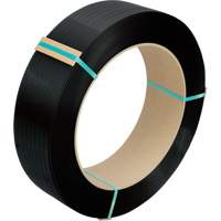 Strapping, Polyester, 1/2" W x 5800' L, Black, Manual Grade - KLETON 