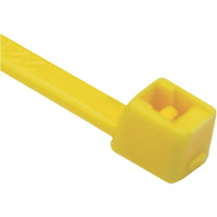 Attaches de c&acirc;bles s&eacute;rie T, Longueur 8", R&eacute;sistance &agrave; la traction 50 lb, Jaune - Hellermann Tyton Canada T50R4C2