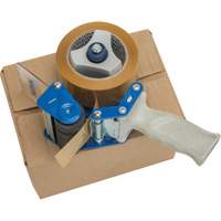 Box Sealing Tape, Acrylic Adhesive, 1.8 mils, 48 mm (2") x 110 m (328') - KLETON 