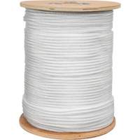 Corde blanche tress&eacute;e, Nylon, 250' - KLETON 