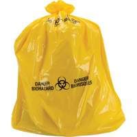 Sacs &agrave; d&eacute;chets, Biorisque, 60" lo x 36" la, 6 mils - Produits d’entretien RMP 