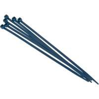 Metal Detectable Cable Ties, 8" L, 120 lbs. Tensile Strength - Aurora Tools 
