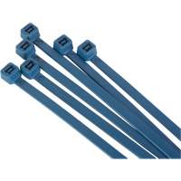 Metal Detectable Cable Ties, 8" L, 120 lbs. Tensile Strength - Aurora Tools 