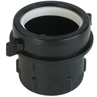 Pipe Adapter, Hub x Slip Joint, 1-1/2" Dia., Plastic - Bow Plumbing 601914