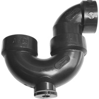 Siphon-P avec joint &agrave; colle &agrave; solvant et regard de nettoyage - Bow Plumbing 602367