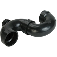 "S" Siphon, 1-1/2" Dia., Plastic - Bow Plumbing 602482