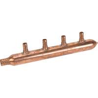 Six Branch Manifold, 3/4" Dia., Copper - Bow Plumbing 541037