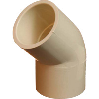 Flowguard Gold&reg; 45° Elbow Fitting, Standard, CPVC, 2" - Bow Plumbing 520593