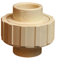 Pipe Union, 3/4", CPVC, Hub x Hub - Bow Plumbing 520825