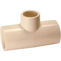 Flowguard Gold&reg; Tee Fitting, Reducing, CPVC, 1" x 3/4" x 1" - Bow Plumbing 520908