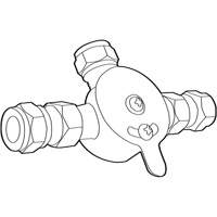 Commercial Mixing Valve with Check Valves - Moen 104424