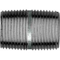 Close Pipe Nipple, Galvanized, 1", NPT x NPT - Fairview Fittings GI-112-H