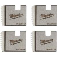 NPT Portable Pipe Dies, For Pipe Size 1-1/4", Alloy - Milwaukee 48-36-1104