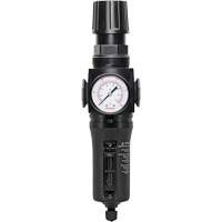 Manual Drain Filter/Regulator with Metal Bowl Modulair 300, 1/4" NPT, 250 PSI, 5.1 fl. oz. Capacity - Topring 50.227A