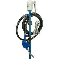 Trousse de pompe pour baril EFP-40 avec moteur S1 avec accessoires pour fluide d&eacute;chappement diesel (DEF), Polypropyl&egrave;ne/Acier inoxydable - FTI Finish Thompson Inc. DEFP009