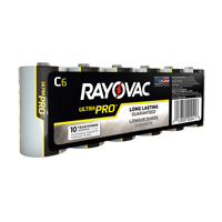 Ultra PRO Industrial Batteries, C, 1.5 V - Rayovac ALC-6