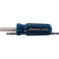 The Mariner Multibit Screwdriver, 6" L, Plastic Handle - Picquic 88002B