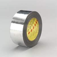 High-Temperature Aluminum Foil/Glass Cloth Tape, 12 mm (1/2") W x 33 m (108') L - 3M 363-1/2X36