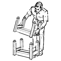 Supports empilables mobiles, 12" la x 16" p, Capacit&eacute; de 2500 lb - Spg Storage Product Group SZ AX