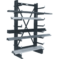 Rayonnage en porte-&agrave;-faux simple Minitree, 36" la x 76-3/16" h - Spg Storage Product Group MT251CS36