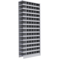 &eacute;l&eacute;ment de rayonnage Interlok, Acier, Sans boulons, Ajout, 36" la x 88" h x 18" p - Metalware 