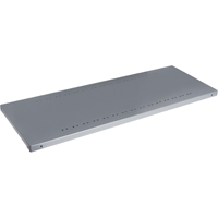 Interlok Boltless Shelving End Panel, 88" H, 18" D, Steel - Metalware EP1888L
