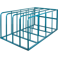 Supports verticaux standards pour rev&ecirc;tements en feuilles, 84" la x 50" p x 36-3/4" h, Capacit&eacute; de 4000 lb - KLETON 