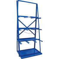 R&acirc;telier de rangement pour barre, Vertical, 3 Niveaux, 36" la x 24" p x 84" h, 3000 lb Cap. - KLETON 