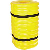 Column Protector, 10" x 10"/10" x 10 " Inside Opening, 24" L x 24" W x 42" H, Yellow - Eagle Mfg. 1710