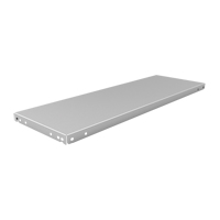 Tablette &agrave; corni&egrave;re perfor&eacute;e, Acier galvanis&eacute;, 48" la x 12" p - Metalware GS1248
