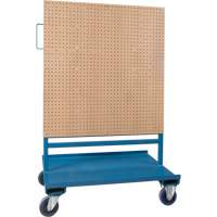 Support combin&eacute; bac/panneau perfor&eacute;, &agrave; deux c&ocirc;t&eacute;s, 38" la x 24-1/2" p x 55" h - KLETON 