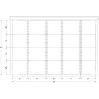Interlok Integrated Modular Drawer - Metalware DR82448L-08-0304L